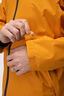 Macpac Men's Mistral Rain Jacket, Dark Cheddar, hi-res