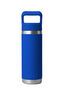 YETI&reg; Rambler&reg; Bottle with Straw Cap &mdash; 18 oz, ROYAL BLUE, hi-res
