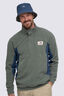 Macpac Men's Heritage Fleece Pullover, Agave/Oceana/Lavender Grey, hi-res