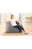 Intex Beanless Bag&trade; Inflatable Lounge Chair, Grey, hi-res