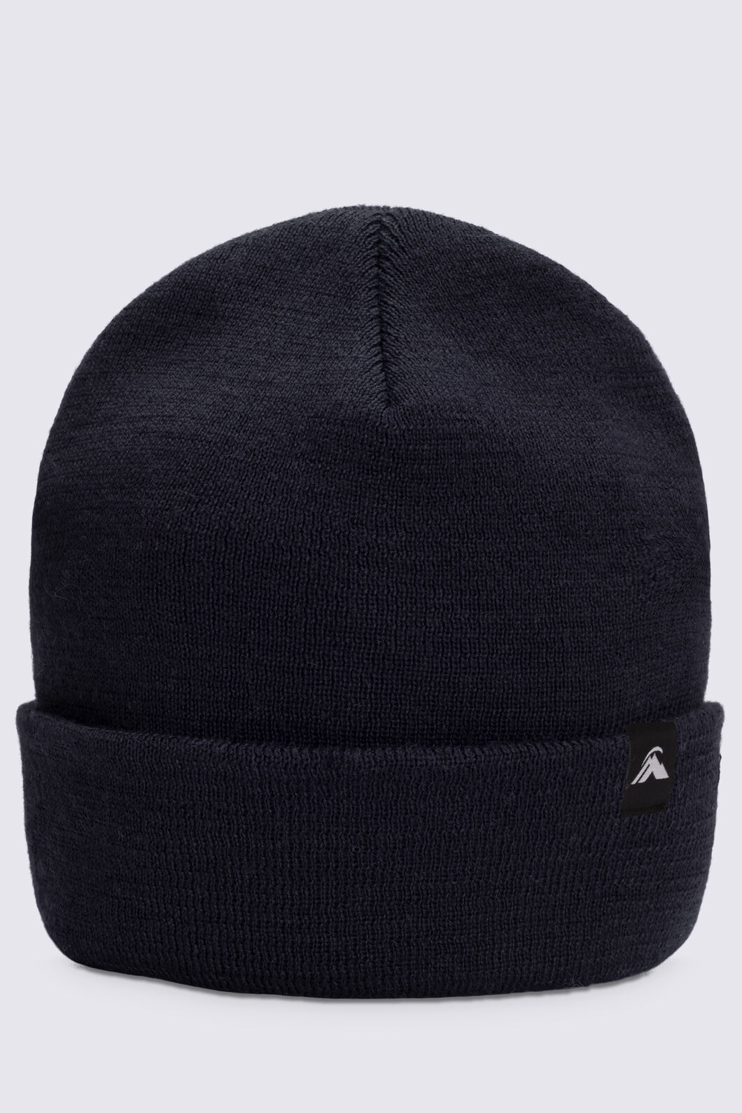 Macpac Baseline Merino Blend Beanie, Ebony, hi-res