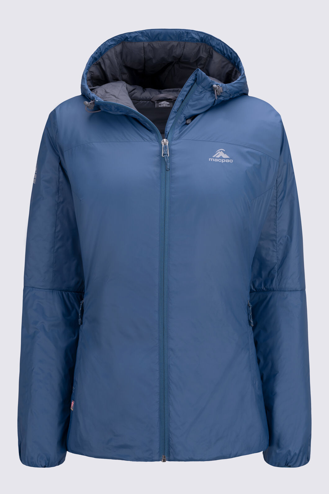 Macpac Women's Pulsar Hooded Jacket, Blue Wing Teal, hi-res