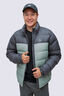 Macpac Men's Halo Down Jacket ♺, Chinois Green/Forged Iron, hi-res