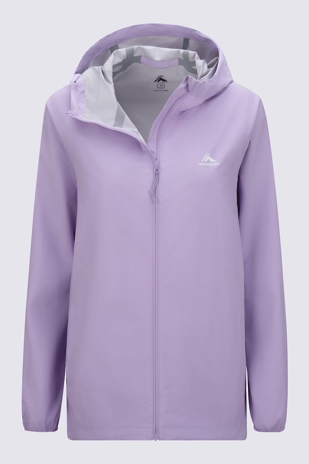 Macpac Women&rsquo;s Stash-It Rain Jacket, Lupine, hi-res