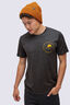 Macpac Mountain Badge 180 Merino T-Shirt, Charcoal Marle, hi-res