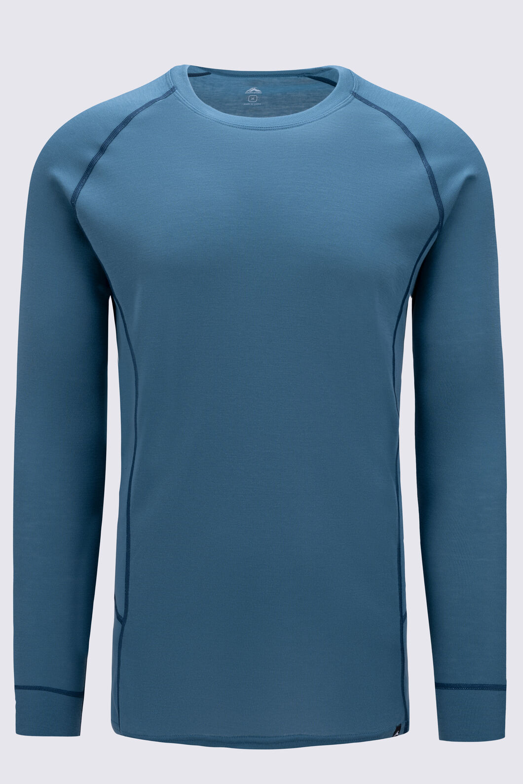 Macpac Men's Geothermal Long Sleeve Top, Storm Blue, hi-res