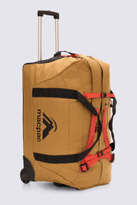 Macpac 120L Wheeled Duffel Bag, Maple, hi-res