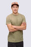 Macpac Men's Mountain in the Sky Fairtrade Organic Cotton Short Sleeve T-Shirt, Kelp, hi-res