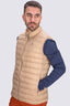 Macpac Men's Uber Light Down Vest, Cornstalk, hi-res