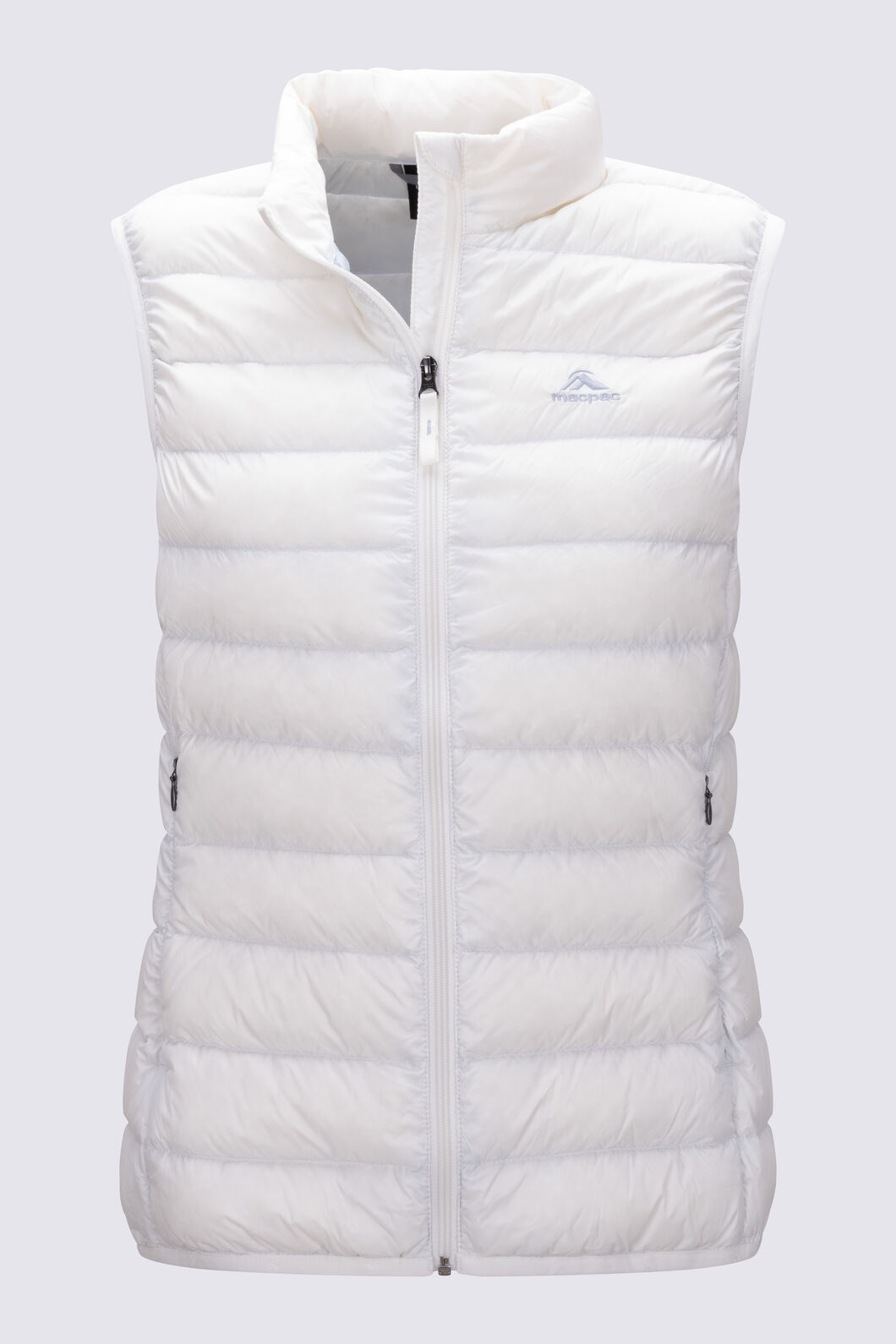 Macpac Women's Uber Light Down Vest ♺, Tofu, hi-res