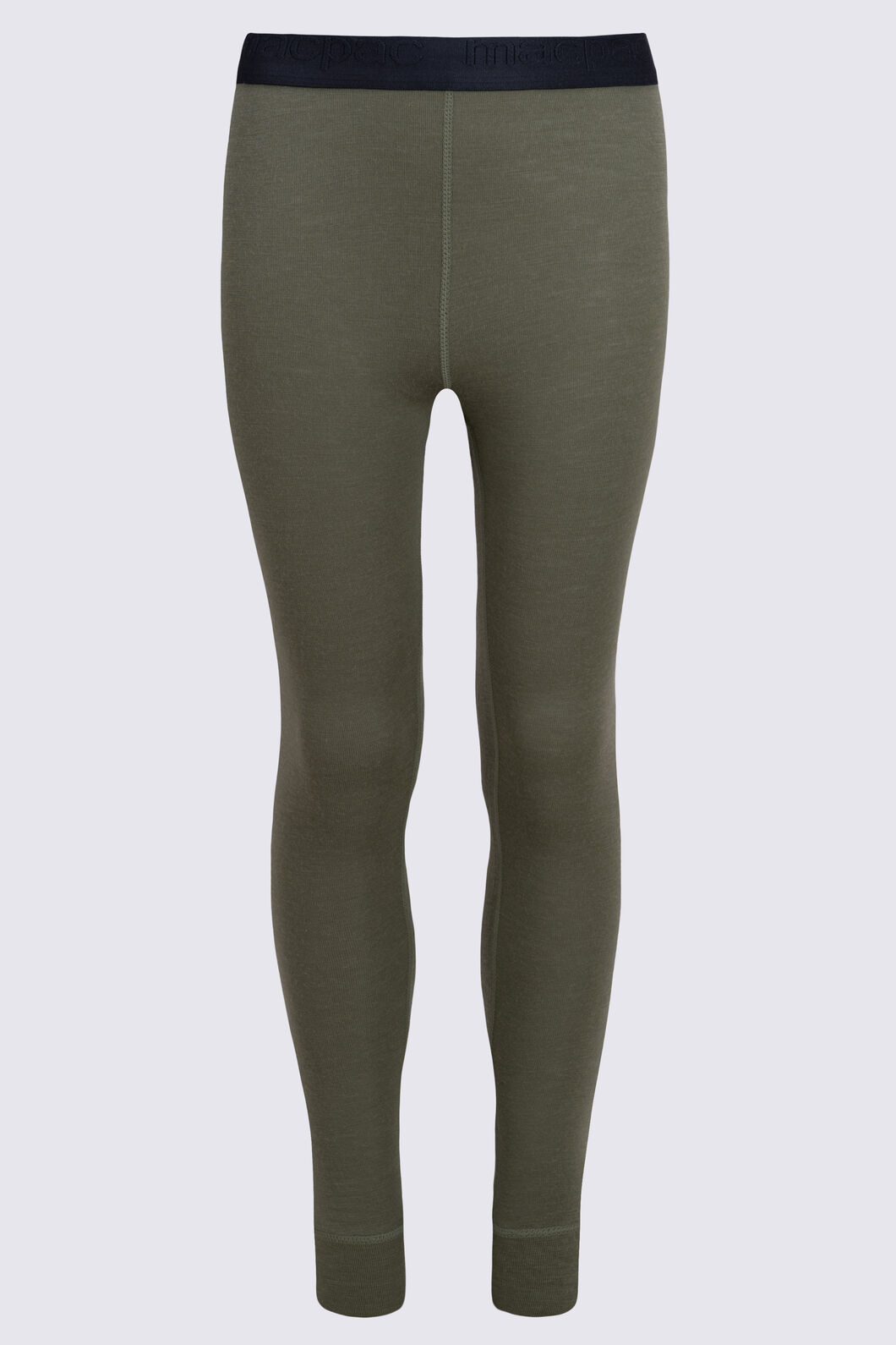 Macpac Kids' 220 Merino Long Johns, Four Leaf Clover, hi-res