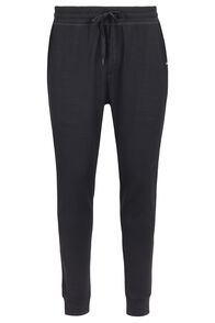 Macpac Men's Merino Blend Track Pants, Black, hi-res