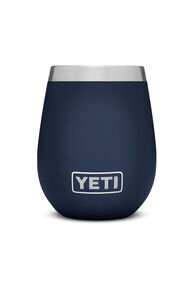 YETI® Rambler Wine Tumbler With MagSlider™ Lid — 10oz, Navy, hi-res