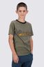 Macpac Kids' Explorer Fairtrade Organic Cotton Short Sleeve T-Shirt, Four Leaf Clover, hi-res