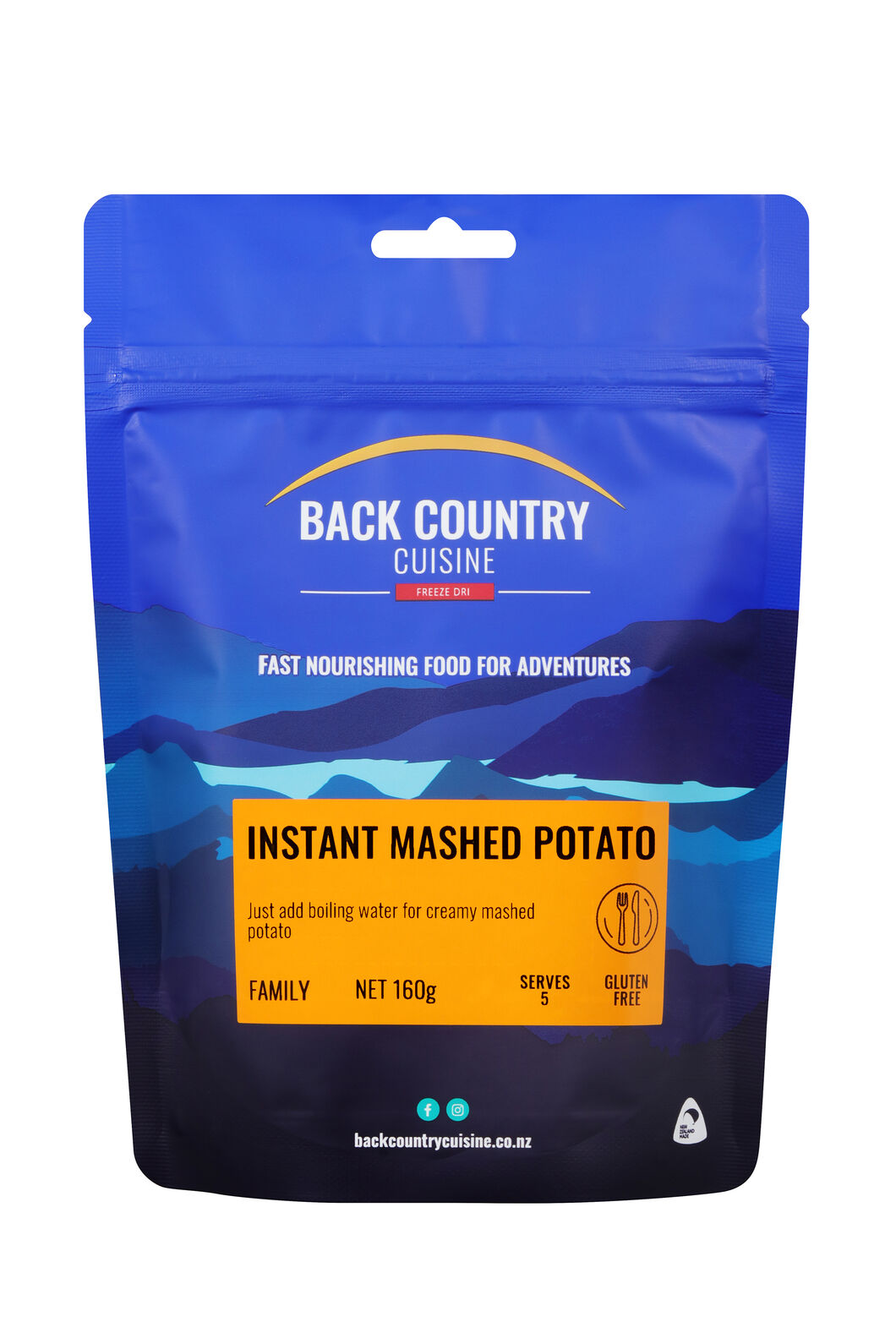 Back Country Cuisine Instant Mashed Potato &mdash;160 g, None, hi-res