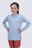 Macpac Kids' Te Papakura O Taranaki NP Fairtrade Organic Cotton Long Sleeve T-Shirt, Cerulean Blue, hi-res