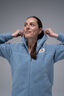 Macpac Women's Heritage Windproof Fleece Jacket, Windward Blue, hi-res
