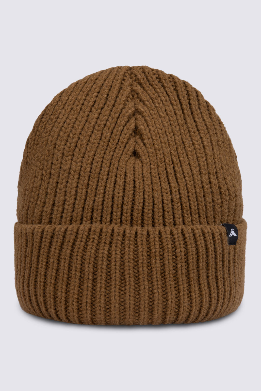 Macpac Thick Knit Beanie, Kangaroo, hi-res