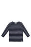 Macpac Baby 150 Merino Long Sleeve Top, Navy Stripe, hi-res