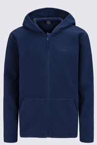Macpac Kids' Ruru Fleece Jacket, Navy Iris, hi-res