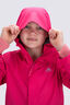 Macpac Kids' Jetstream Rain Jacket, Raspberry Sorbet, hi-res