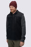 Macpac Men's Havelock Windproof Fleece Vest, Black/Black, hi-res
