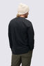 Macpac Men's Heritage Badge Fairtrade Organic Cotton Long Sleeve T-Shirt, BLACK MARLE, hi-res