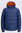 Macpac Kids' Halo Hooded Down Jacket, Naval Academy/Rust, hi-res