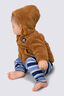 Macpac Baby Acorn Fleece Jacket, Golden Brown, hi-res