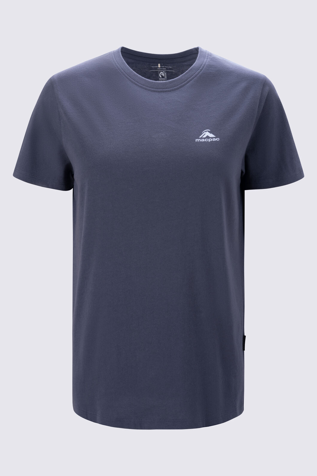 Macpac Women's Arthurs Pass NP Fairtrade Organic Cotton T-Shirt, Odyssey, hi-res