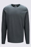 Macpac Men's Alps Fairtrade Organic Cotton Long Sleeve T-Shirt, Urban Chic, hi-res
