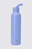Macpac Insulated Standard Bottle with Straw Lid — 630ml, Periwinkle, hi-res
