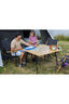 Zempire Kitpac Pro X-Large Camping Table, Black/Bamboo, hi-res