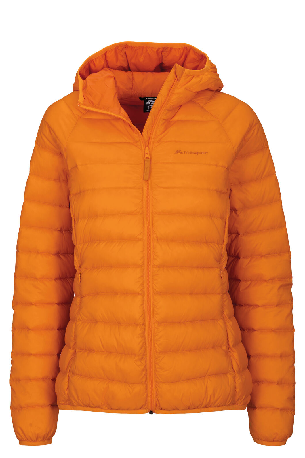 Macpac Women's Uber Light Hooded Down Jacket, Cadmium Yellow, hi-res