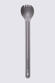 Macpac Titanium Long-Handle Spork, Titanium, hi-res
