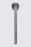 Macpac Titanium Long-Handle Spork, Titanium, hi-res