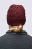 Macpac Cable Knit Merino Blend Beanie, Truffle, hi-res