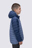 Macpac Kids' Uber Light Hooded Down Jacket, Oceana/Stonewash, hi-res