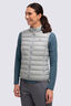 Macpac Women's Uber Light Down Vest ♺, Blue Haze, hi-res