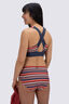Macpac Women's Southshore Bikini Top, Sienna Stripe/Odyssey, hi-res