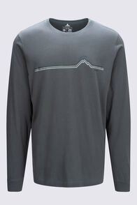 Macpac Men's Mountain Beat 2.0 Long Sleeve T-Shirt, Urban Chic, hi-res