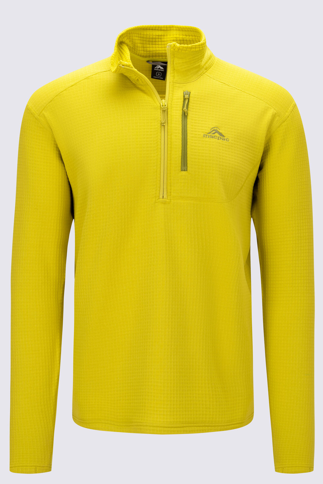 Macpac Men's Ion Pullover, Citronelle, hi-res