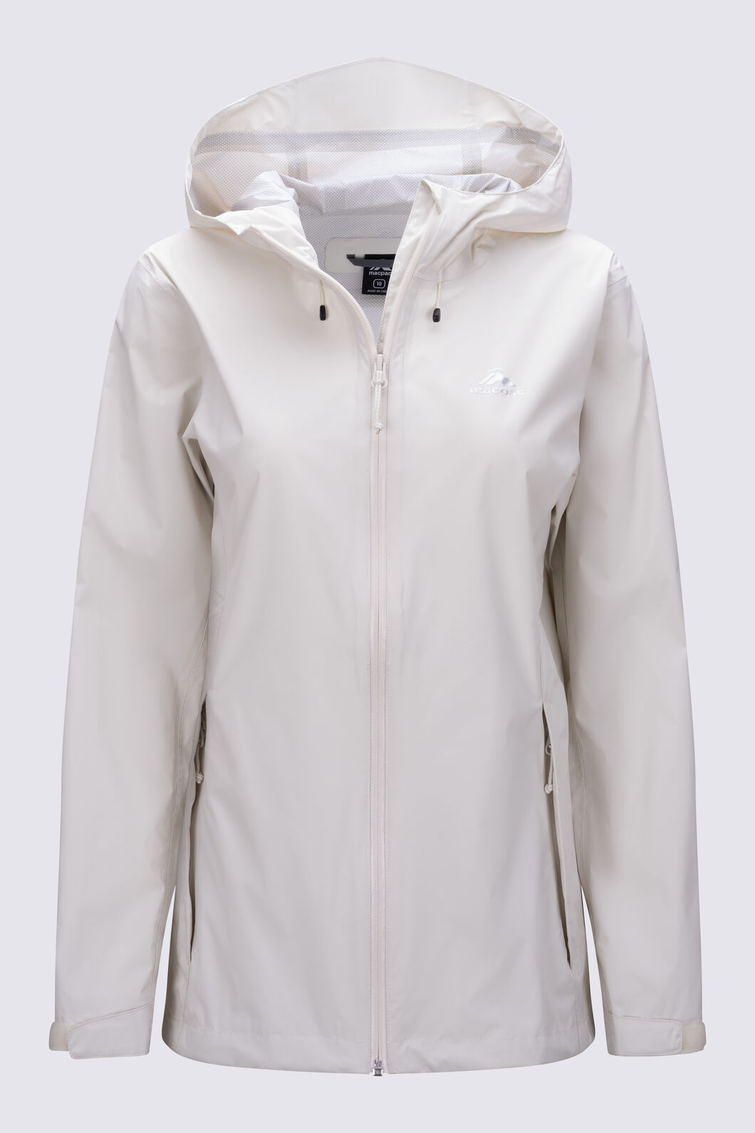 Macpac Women's Mistral Rain Jacket, Tofu, hi-res