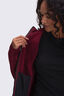 Macpac Women's Mountain Hooded Fleece Jacket, Windsor Wine, hi-res