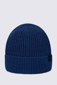 Macpac Kids' Keepers Merino Blend Beanie, Medieval Blue, hi-res