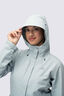 Macpac Women's Tempest Rain Jacket, Grey Mist, hi-res