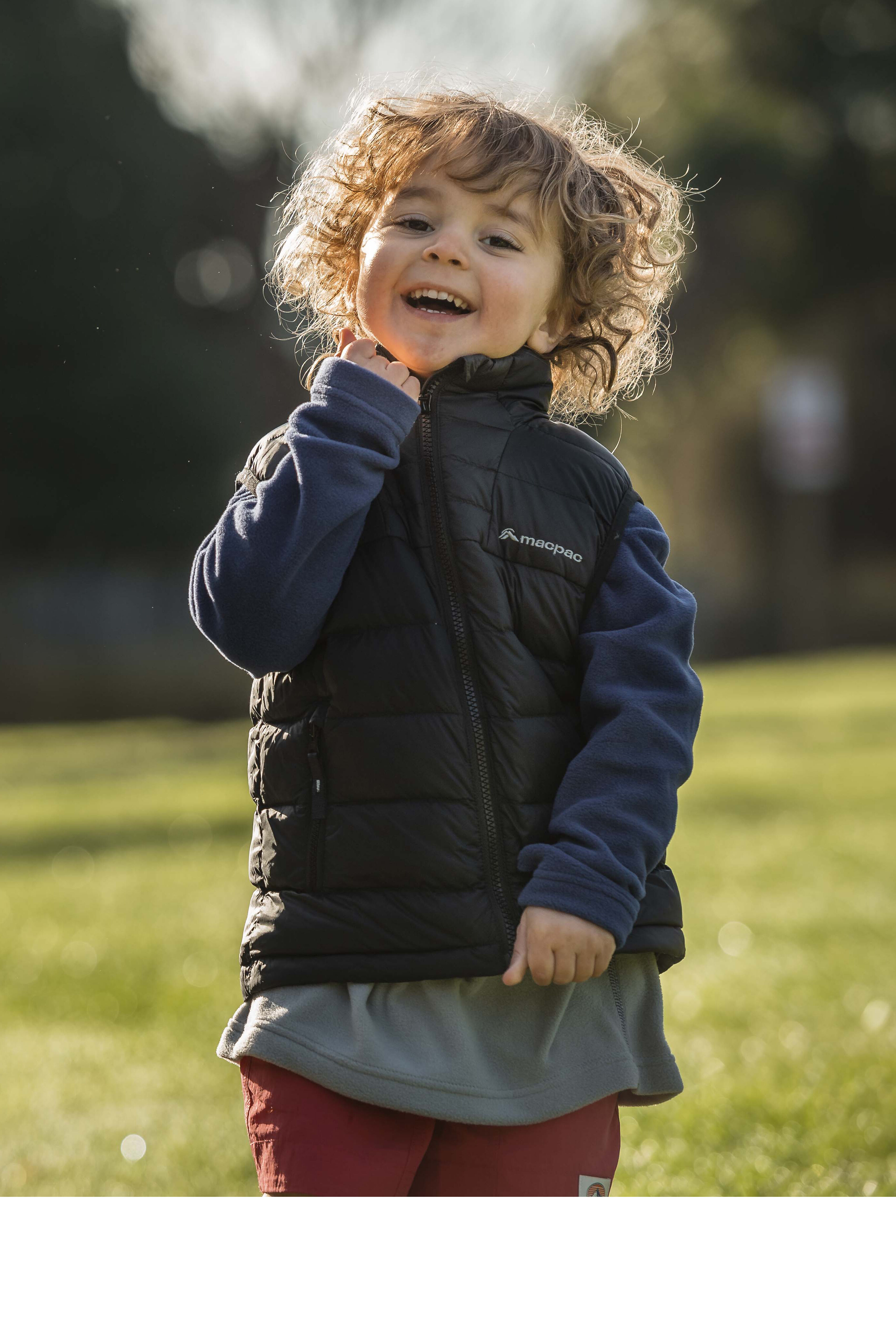 Macpac Kids Atom Down Vest Macpac