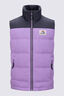 Macpac Kids' Halo Down Vest, Asphalt/African Violet, hi-res