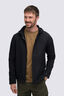 Macpac Men's Chord Hooded Jacket, Black, hi-res