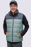 Macpac Men's Halo Down Vest ♺, Chinois Green/Forged Iron, hi-res